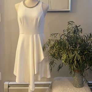 Jessica Simpson White Skater Style Dress